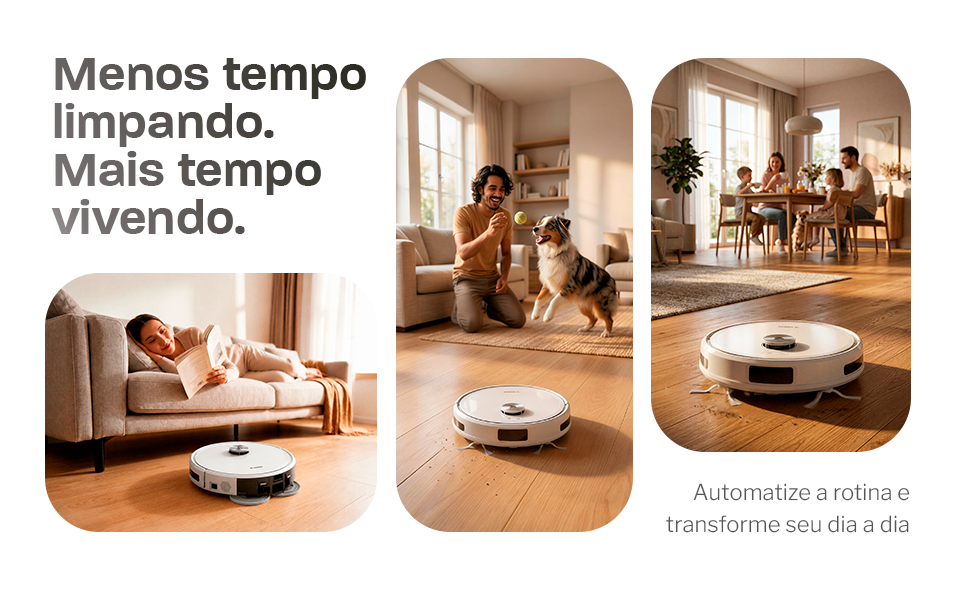 Velds V50 limpando a casa